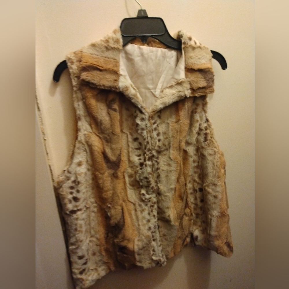 Cajon Faux Fur Vest XL